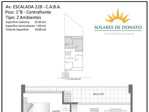 ESCALDA 200, Piso 1