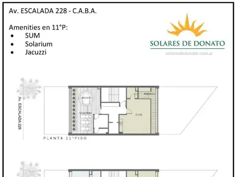 Departamento en Venta de 2 ambientes