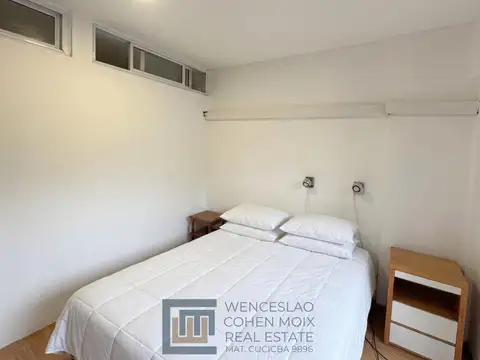 Bustamante al 1100. Ambiente dividido, luminoso!. Apto profesional. Amenities