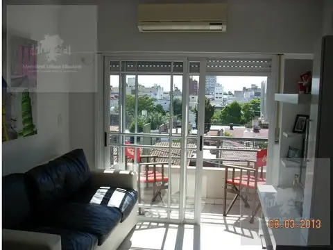 Departamento 2 ambientes con 1 baño