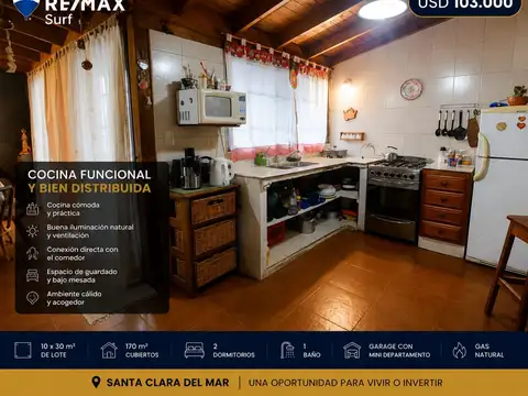VENTA - CHALET EN SANTA CLARA DEL MAR