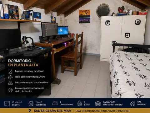 Casa 7 ambientes con 1 baño