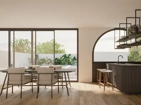 Casa 4 ambientes con 2 baños