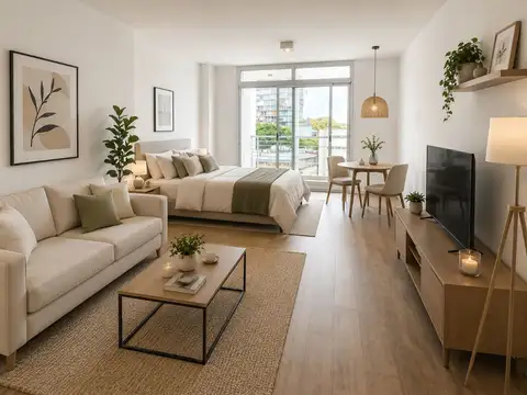 DEPTO MONOAMBIENTE VENTA CHACARITA APTO CREDITO