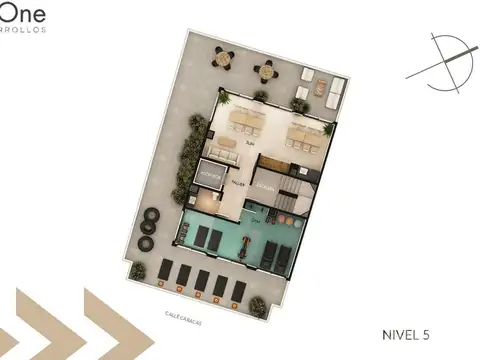 Departamento en Venta de 1 dormitorio