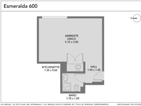 Venta Departamento en Piso Alto – San Nicolás, CABA OPCIONAL COCHERA cubierta