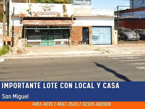 Terreno - Venta - Argentina, San Miguel - Avda. Presidente Peron 3181