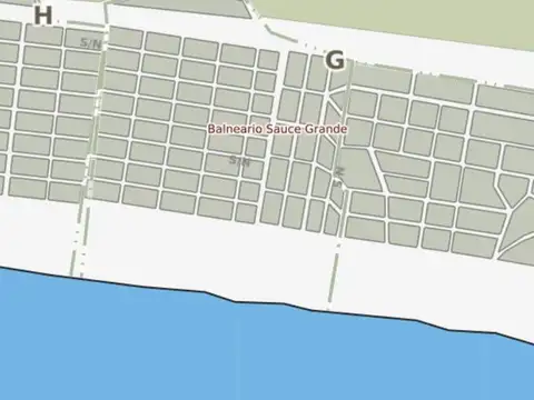 Terreno en Venta en Balneario Sauce Grande, USD 17.500