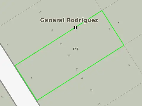 Terreno en Venta 40  mts Frente