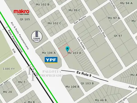 Terreno en Venta, FOS 1,2