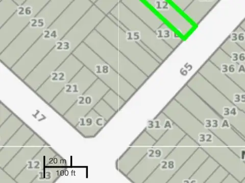 Calle 65 entre 16 y 17 1000