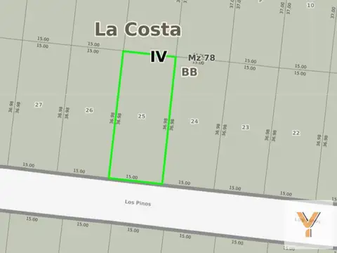 Terreno en Venta en Costa del Este, USD 31.500