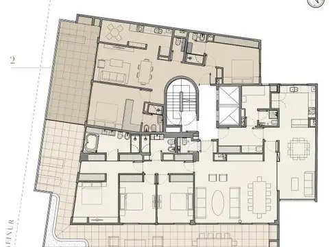 Departamento en Venta de 3 ambientes