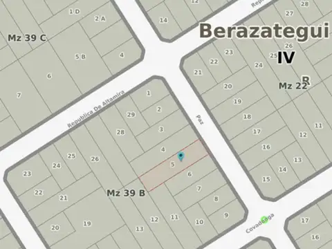 Terreno en Venta en Berazategui, USD 150.000