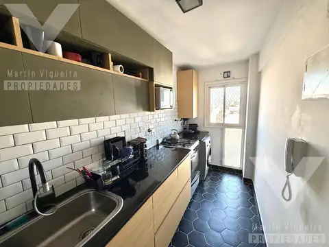 Departamento 2 ambientes con 1 baño