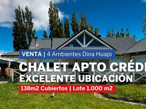 Casa en Venta Centro Dina Huapi - Apto Crédito