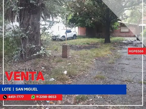 Terreno - Venta - Argentina, San Miguel - Av. Ricardo Balbin 3414