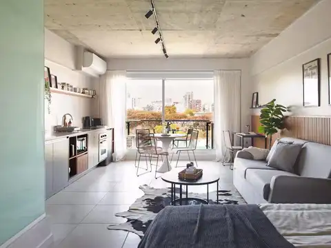 Venta Monoambiente moderno con balcon Belgrano C