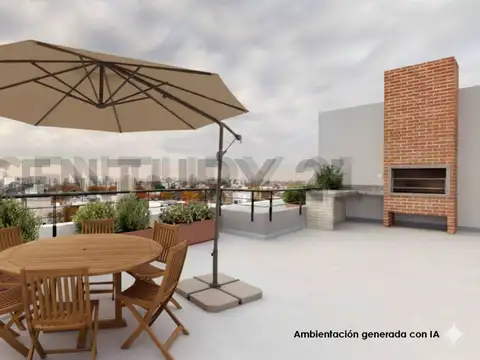 DEPARTAMENTO 2 DORMITORIOS A ESTRENARC/ COCHERA Y TERRAZA PRIVADA