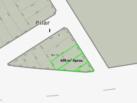Terreno en Alquiler en Pilar, USD 500