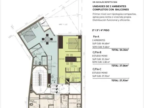 Departamento en Venta Apto profesional