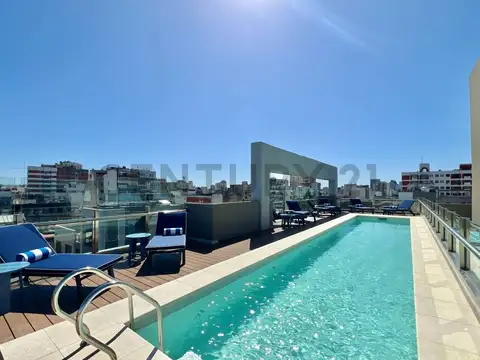 Alquiler depto 2 ambientes en Recoleta c/ Seg. 24 hs., amenities y cochera