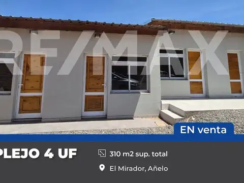 COMPLEJO 4 UNIDADES FUNCIONALES A ESTRENAR - AÑELO