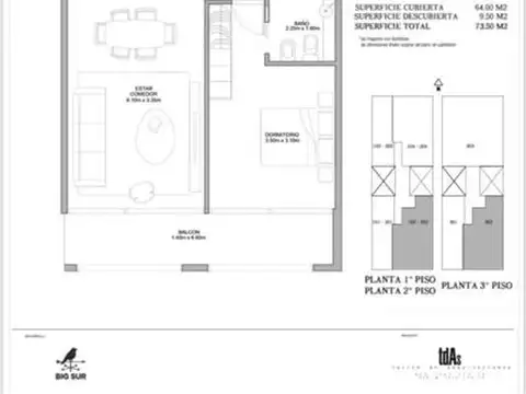 Departamento en Venta de 2 dormitorios