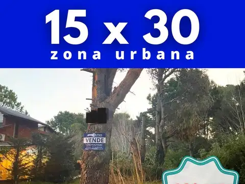 Lote 450 mts, barrio residencial, FINANCIADO