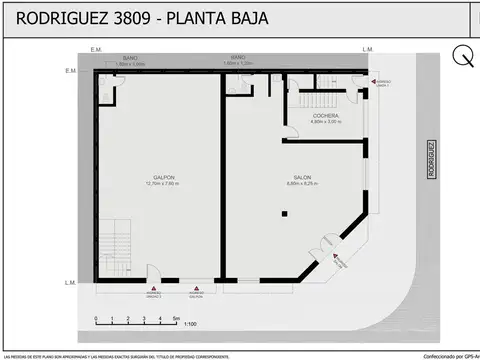 Coronel M. Biedma 2500