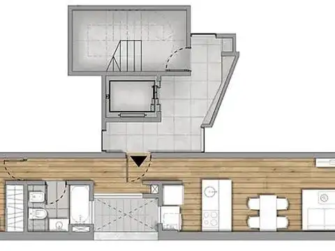 Departamento en Venta de 1 dormitorio