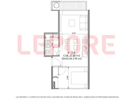 CABALLITO | Departamentos 1 ½, 2 y 3 amb