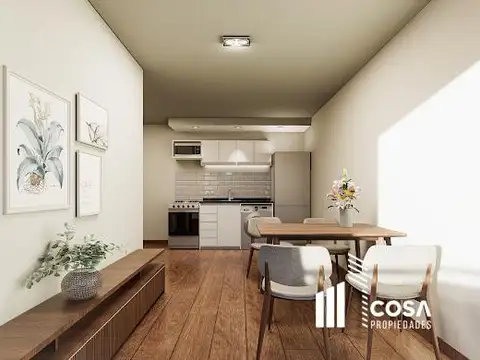 Departamento en Venta de 1 dormitorio