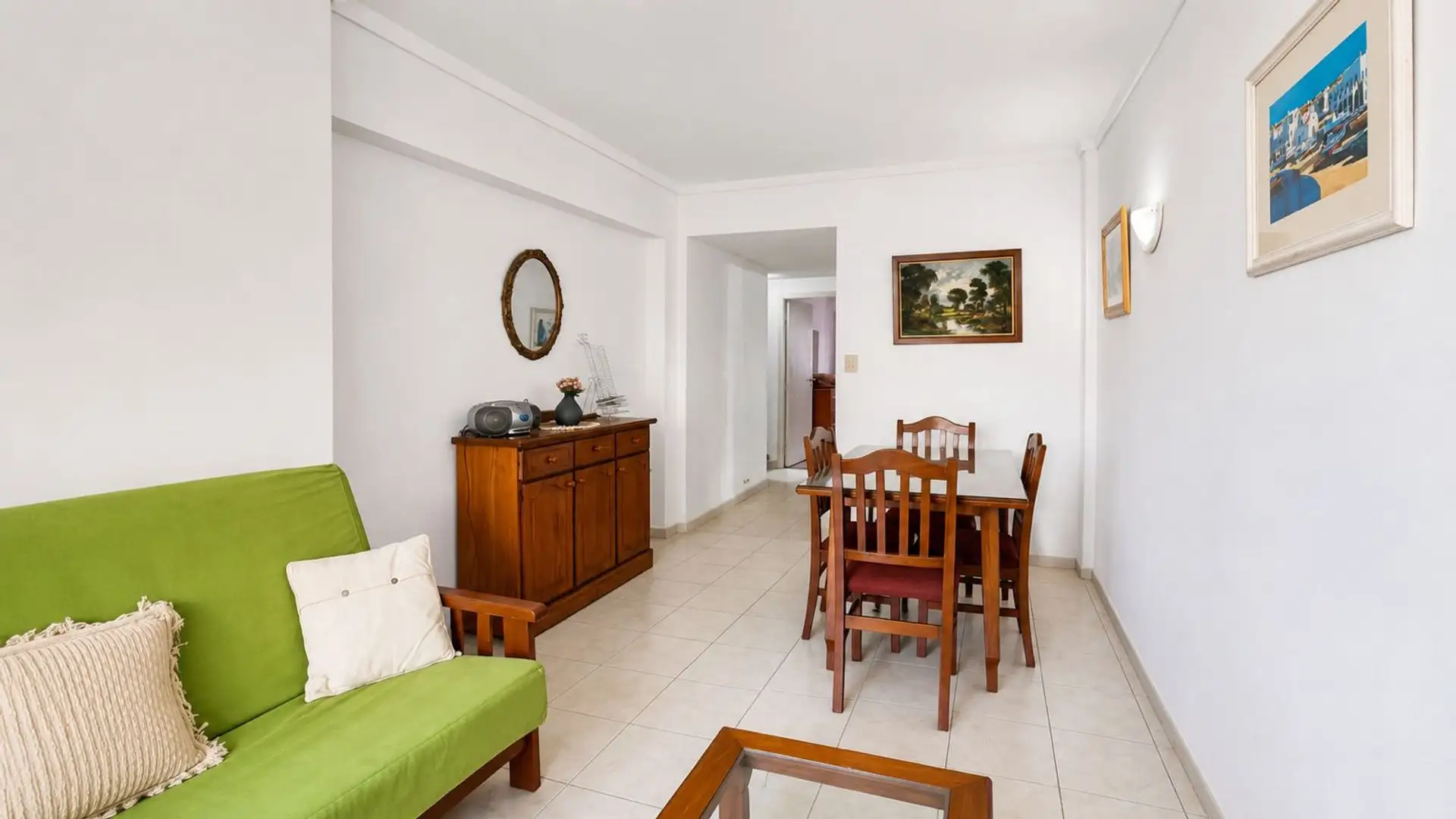Venta dpto 2 amb c/depencia cochera frente Aldrey