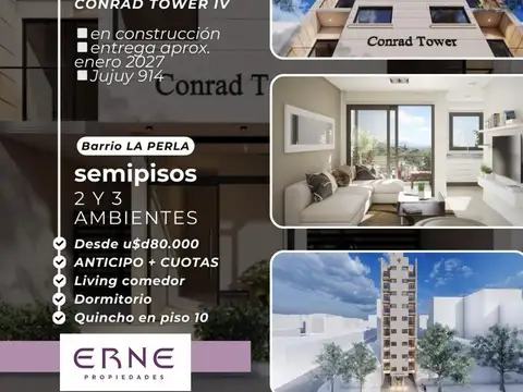 DEPARTAMENTO DE POZO  2 AMBIENTES EN LA PERLA - FINANCIACION