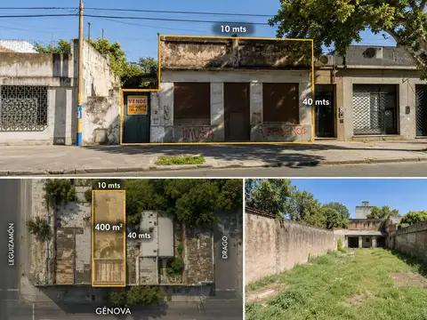 TERRENO 400M2 (10x40) en ROSARIO Arroyito
