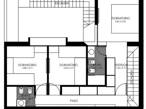 Casa 7 ambientes con 3 baños