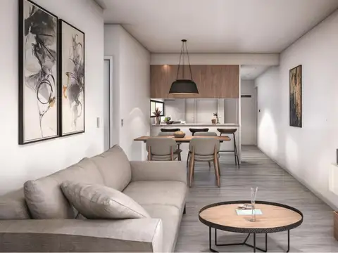 Venta/Financiación Departamento Un Dormitorio Con Balcon En Construccion. Centro