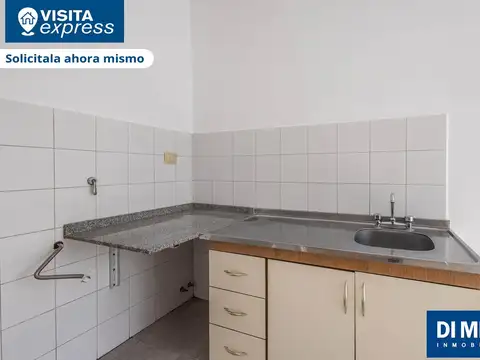 Departamento Monoambiente con 1 baño
