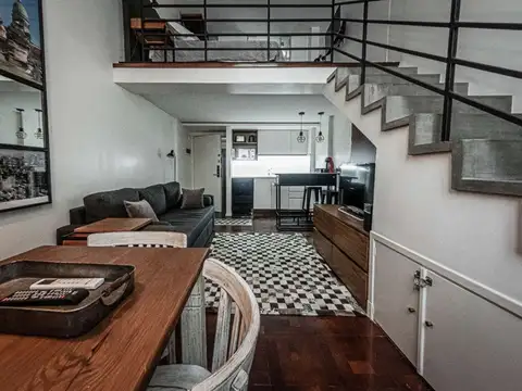 DEPTO TIPO LOFT ESTILO FRANCES