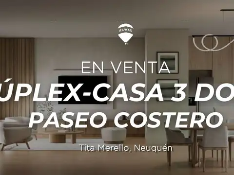 VENTA DUPLEX 3 DORMITORIOS