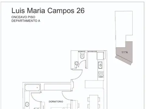 Departamento en el emprendimiento CALIX Palermo