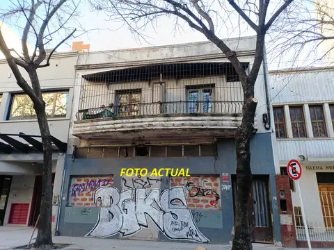 Inmueble 2 plantas Variados destinos - lote 8,68 x 54,70 mts. - Opcion Venta-Alquiler