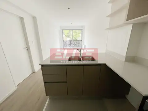 Departamento 2 ambientes con 1 baño