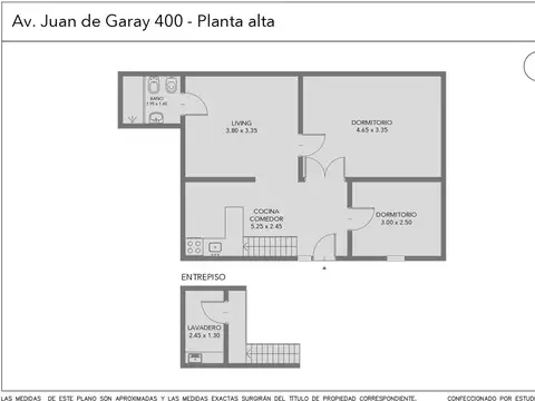 Depto Tipo Casa en Venta de 2 dormitorios