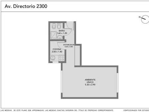 Av Directorio 2300 , Piso 2