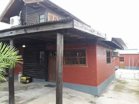 Casa de troncos 