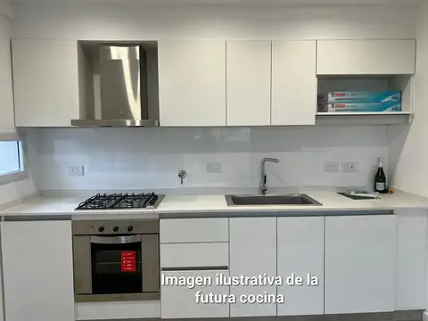 Departamento 3 ambientes con 2 baños