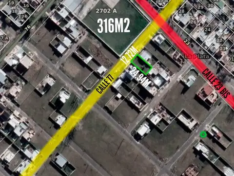 Terreno en Venta  - 316mts2 - Nueva Lorenzo