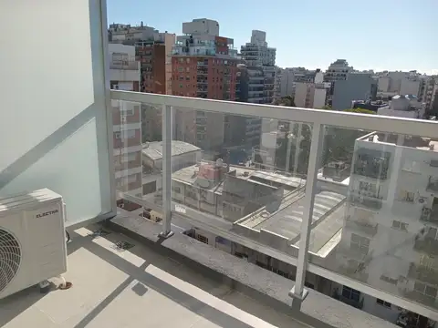 Monoambiente  a estrenar contrafrente con balcón puro sol!!!!!